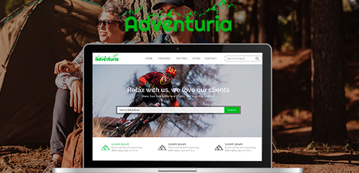 Website Development Company Project - Adventuria