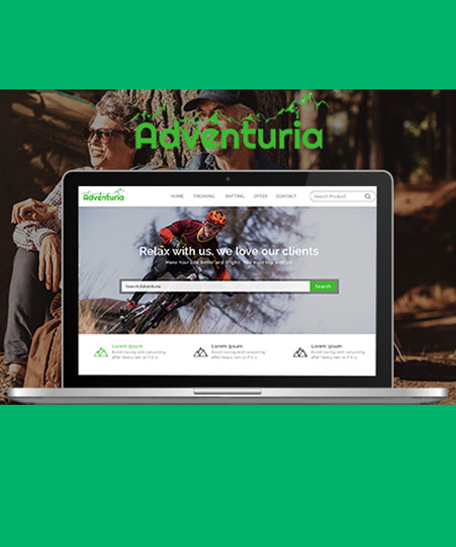 Website Development Company Project - Adventuria