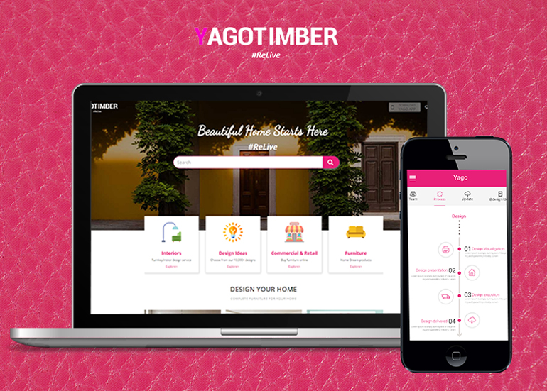 Ecommerce Development Company Project - Yagotimber
